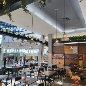 30cm Sydney Cord Pendant in Galvanised Thick Guard IP55 Outdoor Rated