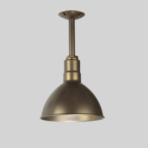 Tiberius Warehouse Shade on Stem Pendant