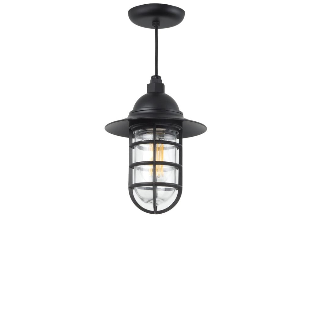 atomic flared cord pendant black ace canopy |