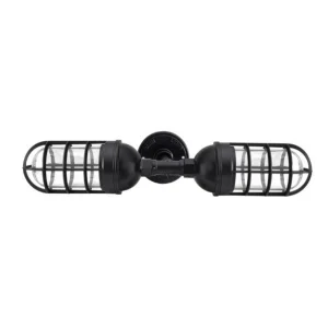 The Stringer Twin Bunker Wall Light