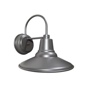 Our 30cm Astro Wall Light in Electro Venerable Silver Powdercoat