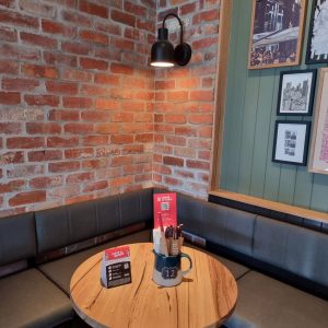15cm Cafe Cottage Wall Light in Black Ace Outdoor Rated