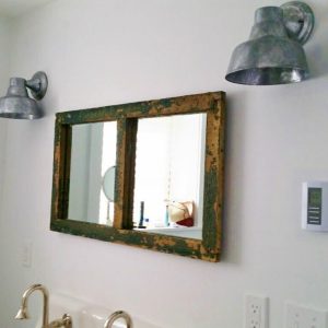 17cm Bowie Barn Wall Light in Galvanissed Outdoor Rated 17cm Bowie Barn Wall Light in Galvanissed Outdoor Rated