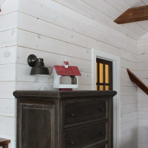 17cm Bowie Barn Wall Light in Black Ace Outdoor Rated Photo Courtesy of MJG Interiors