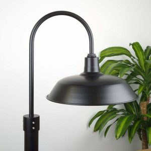 50cm Original Post Mount Light in Black Ace