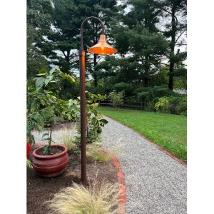 30cm Astro Post Mount in New Copper & Black Ace Standard Guard IP55 Outdoor Rated