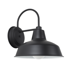 Hamptons Styled Wall Light - The Austin Farmhouse in Black Ace Finish