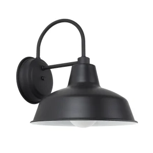 Hamptons Styled Wall Light - The Austin Farmhouse in Black Ace Finish