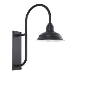 28cm Old Dixie Ranch Wall Light in Black Ace