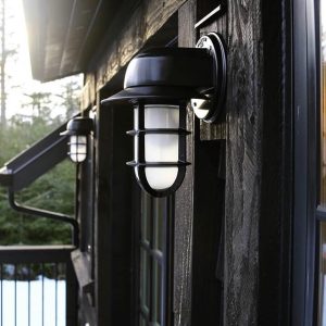 The Streamline Moderne Caged Wall Light