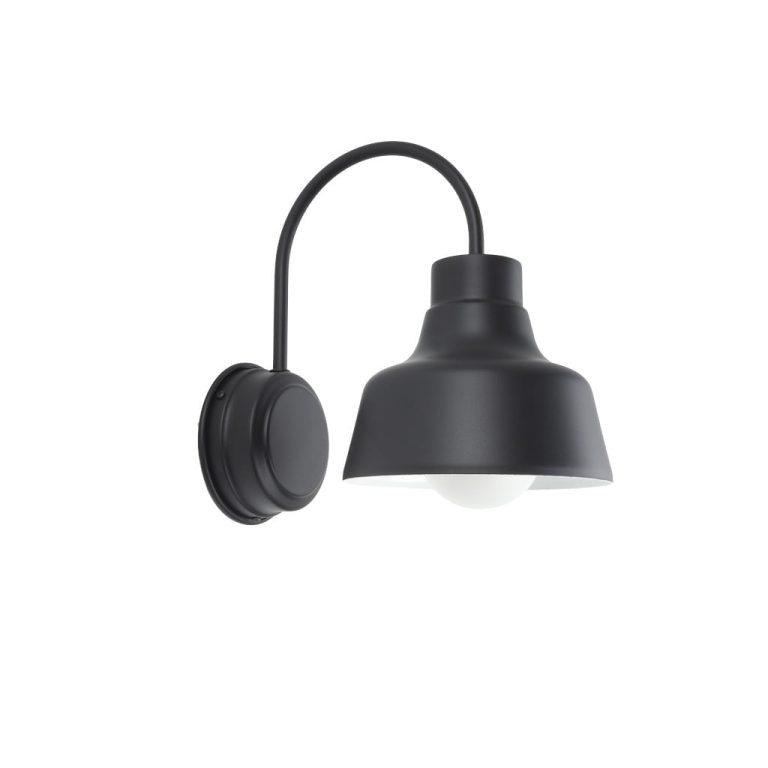 Black Wall Light