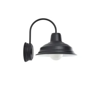 Black Cottage Wall Light for Miner's Cottages
