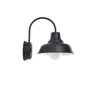 Black Cottage Wall Light