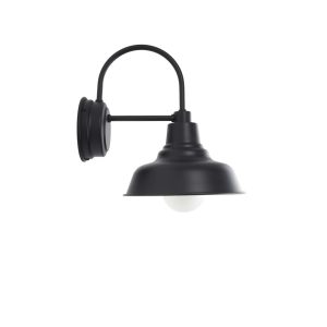 Small Hamptons Warehouse Light in Black Ace