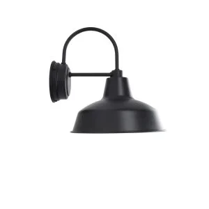 Hamptons Wall Light in Black