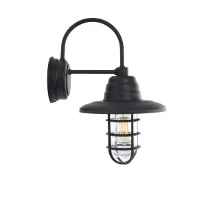 Black Wall Light Art Deco Light