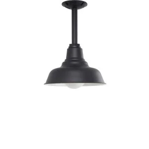 Hampton Styled Stem Pendant in Black