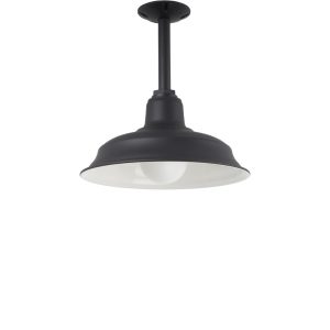 Modern Stem Pendant in Black