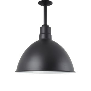 Large Deepbowl Stem Pendant Light