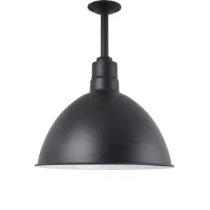 Large Deepbowl Stem Pendant Light
