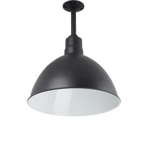 Large Deepbowl Stem Pendant Light
