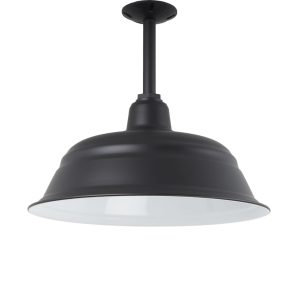 Modern Warehouse Shade in Black