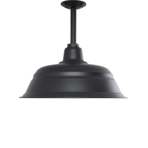 Large Warehouse Shade in Black