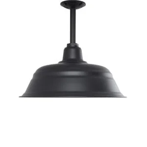 Large Warehouse Shade in Black