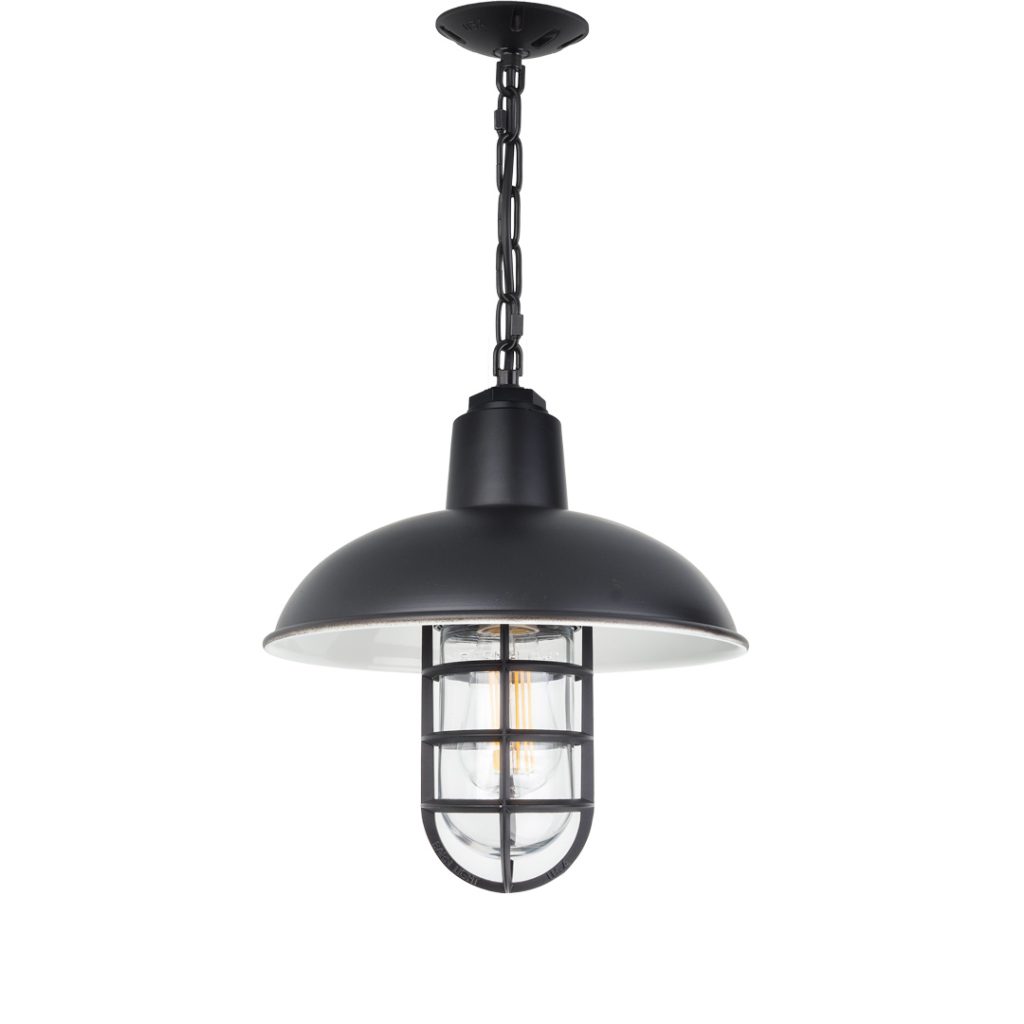 Black Chain Ceiling Light IP55 Rated