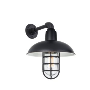 Black Wall Light IP55 Rated