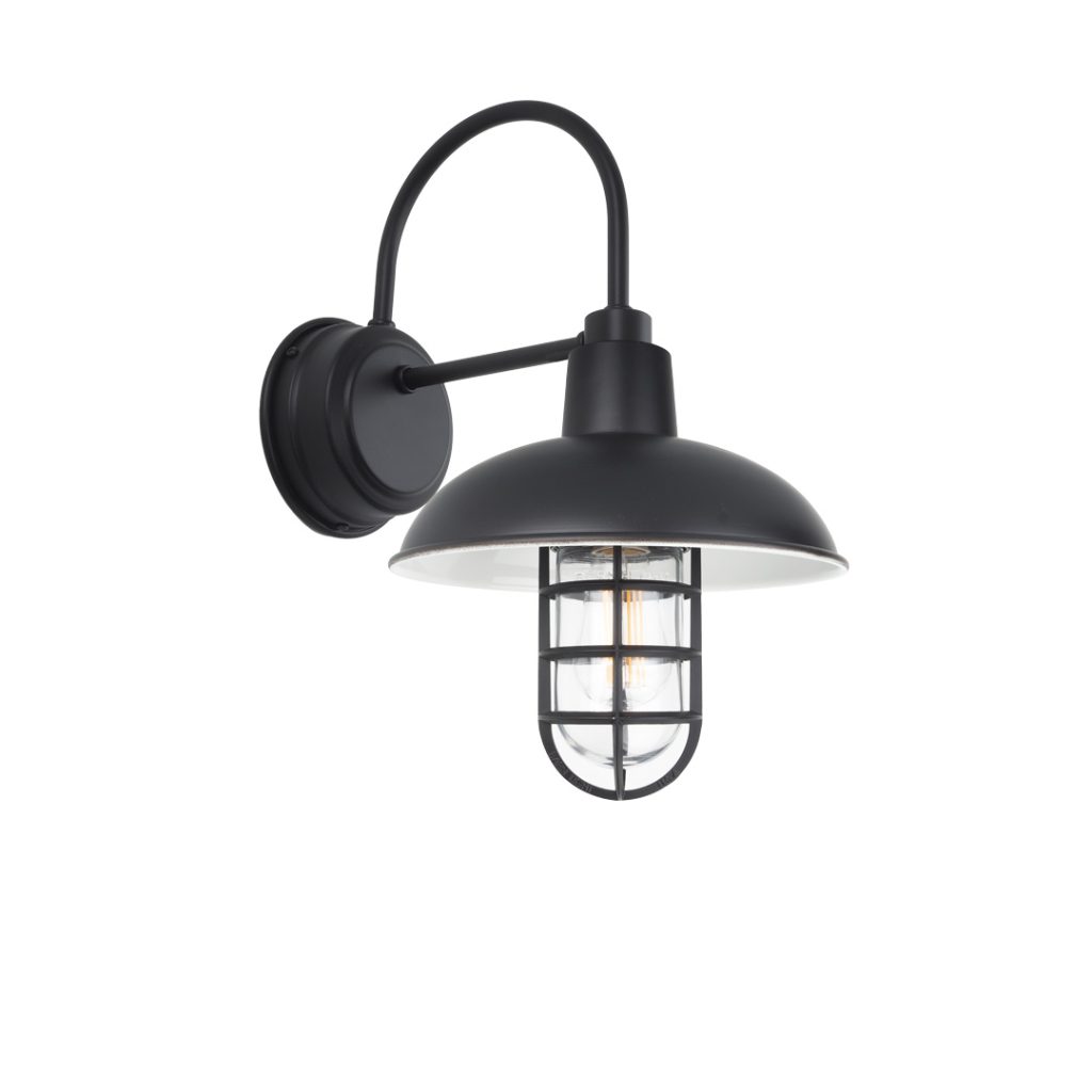 Black Wall Light IP55 Rated