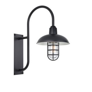 Black Wall Light IP55 Rated