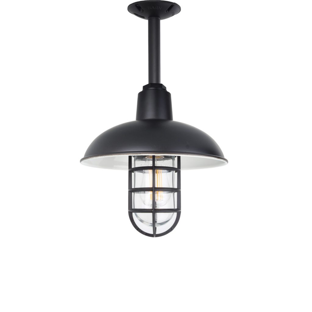 Black Ceiling Light IP55 Rated