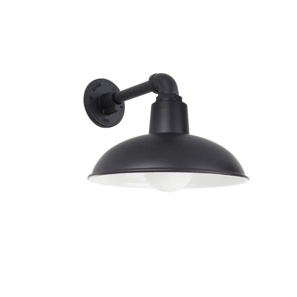 Black Wall Light IP44 Rated