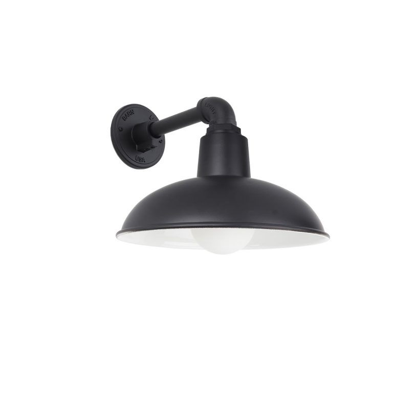 Black Wall Light IP44 Rated