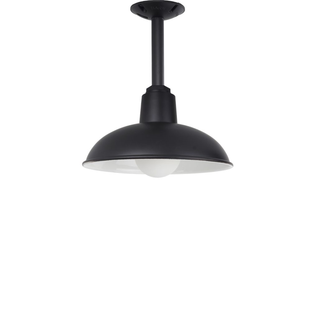 Black Ceiling Light IP44 Rated