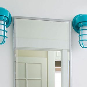 Streamline Wall Light in Black Ace Standard Guard IP55 Outdoor Rated