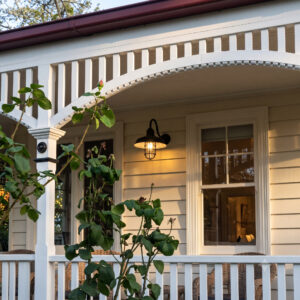AI Inspiration - Federation Home w/ Old Dixie Gooseneck Wall Light shown