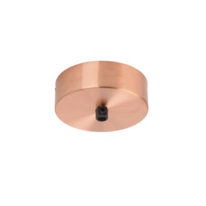 Copper Ceiling Canopy with Black Cord-Grip