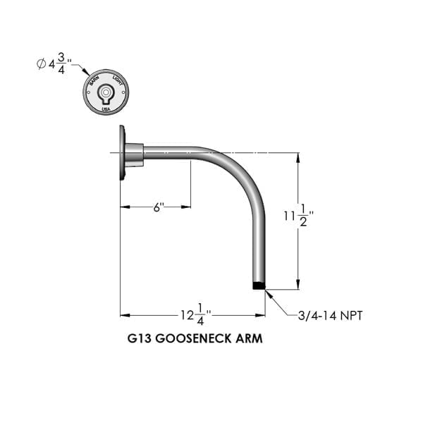 G13 Gooseneck Arm |