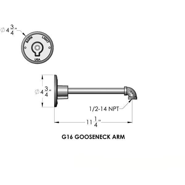 G16 Gooseneck Arm |